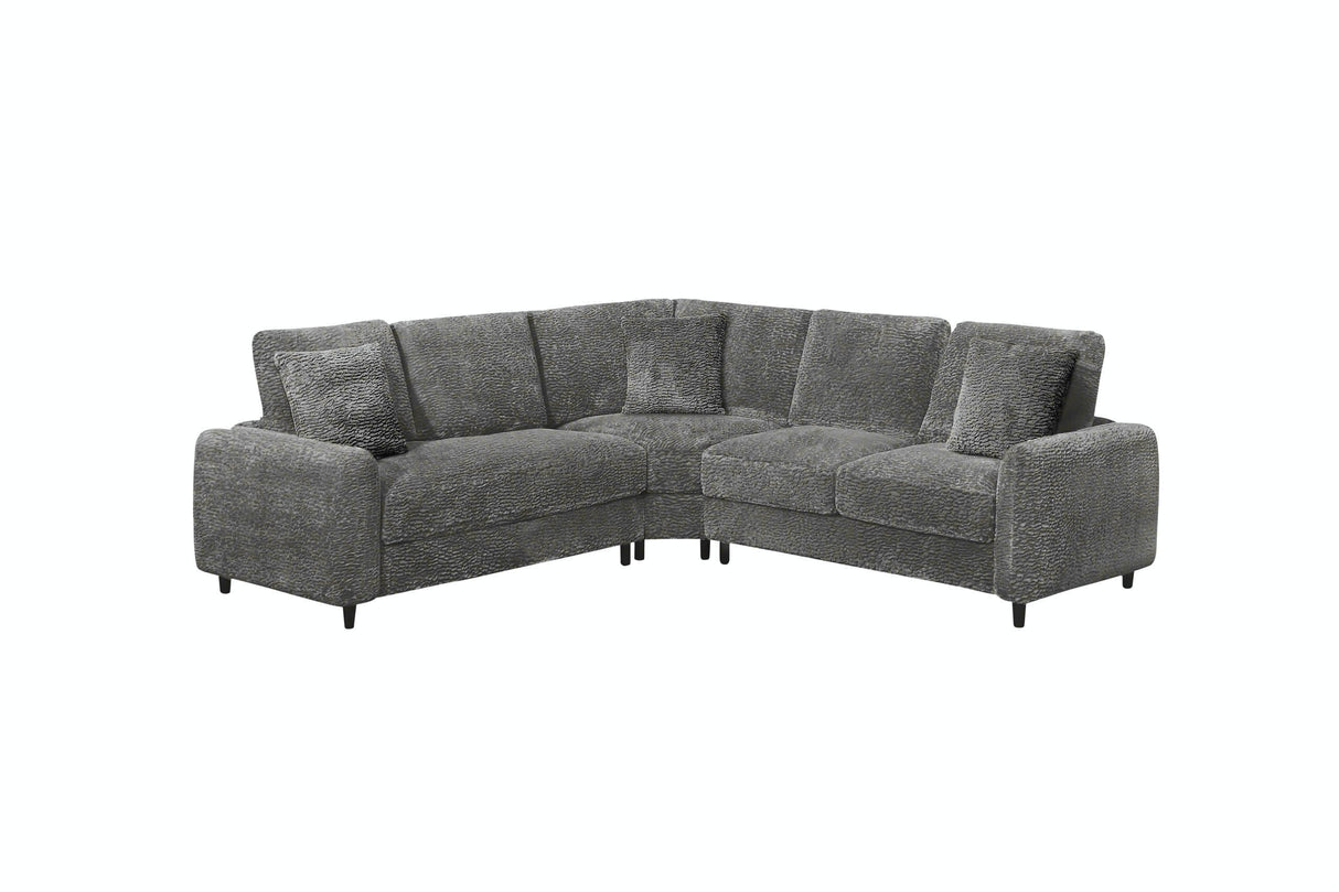 Stella Gray Sectional from Happy Homes - Luna Furniture