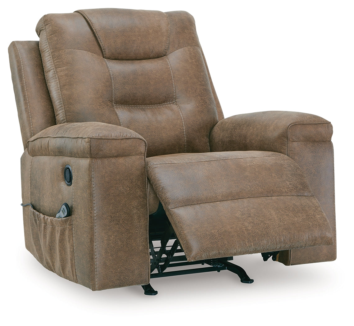 Stockworth Earth Recliner from Ashley - Luna Furniture