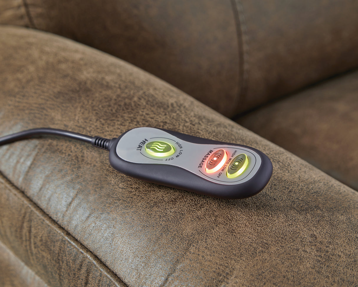 Stockworth Earth Recliner from Ashley - Luna Furniture