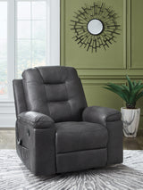 Stockworth Granite Recliner from Ashley - Luna Furniture