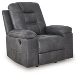 Stockworth Granite Recliner from Ashley - Luna Furniture