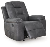 Stockworth Granite Recliner from Ashley - Luna Furniture