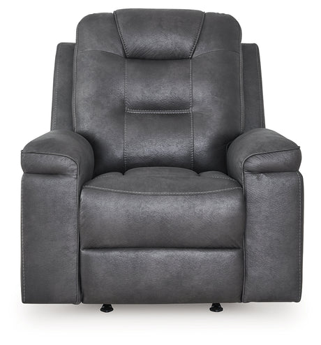 Stockworth Granite Recliner from Ashley - Luna Furniture