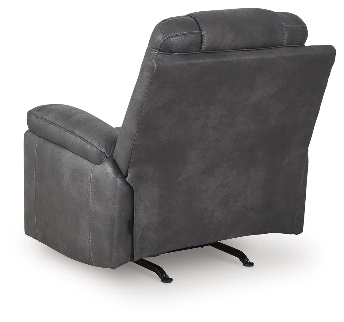 Stockworth Granite Recliner from Ashley - Luna Furniture