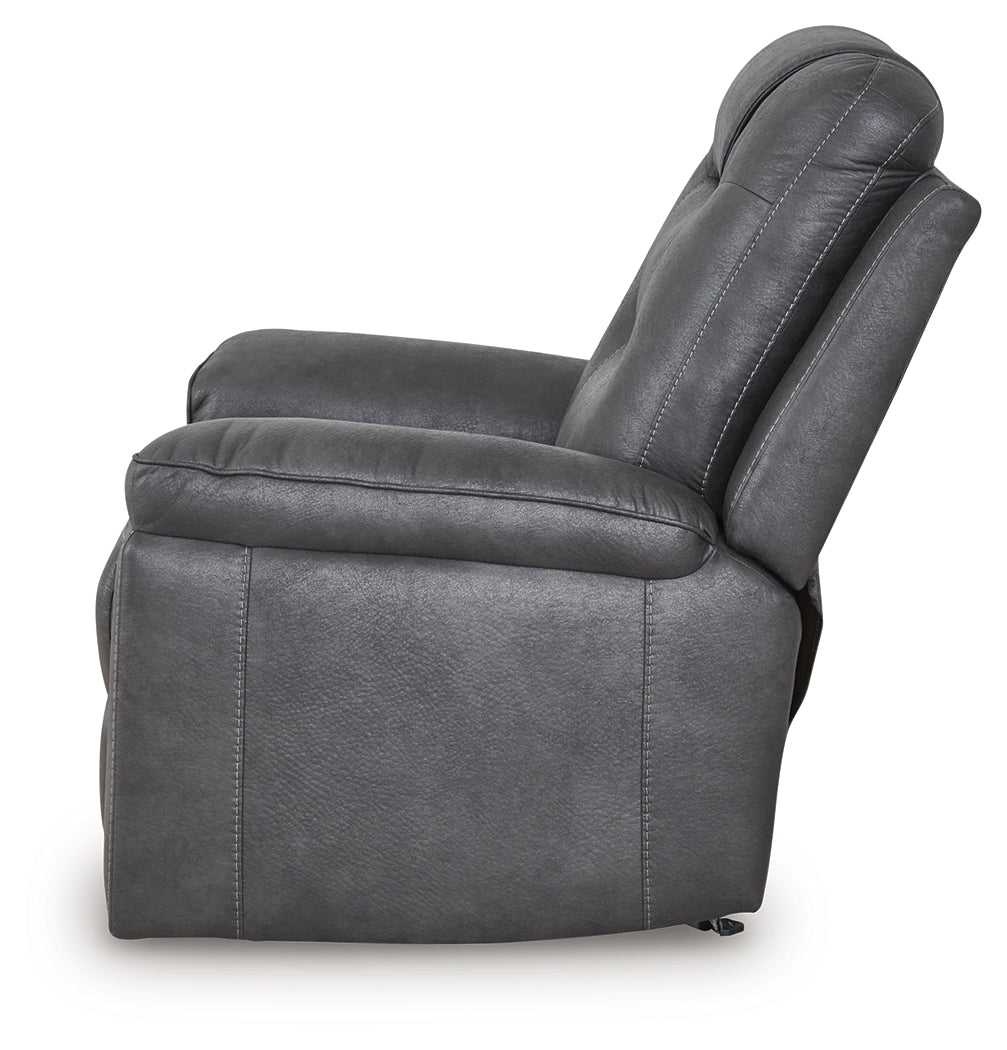 Stockworth Granite Recliner from Ashley - Luna Furniture
