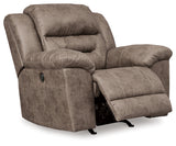 Stoneland Fossil Reclining Sofa and Power Recliner from Ashley - Luna Furniture