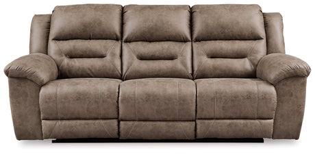 Stoneland Power Reclining Sofa and Manual Recliner from Ashley - Luna Furniture