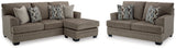Stonemeade Nutmeg Sofa Chaise and Loveseat from Ashley - Luna Furniture