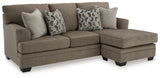 Stonemeade Nutmeg Sofa Chaise and Recliner from Ashley - Luna Furniture