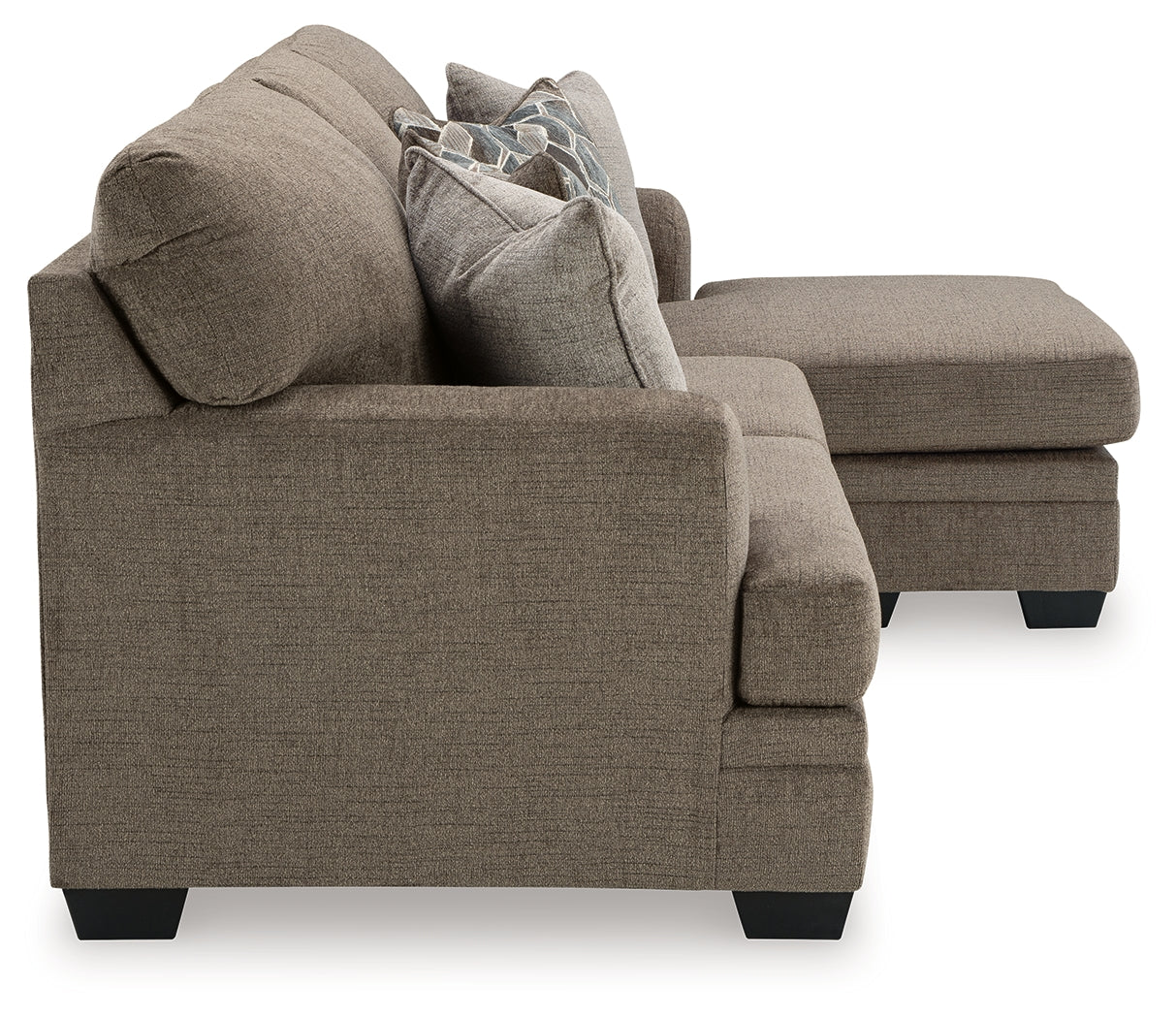 Stonemeade Nutmeg Sofa Chaise and Recliner from Ashley - Luna Furniture