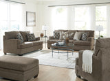 Stonemeade Sofa, Loveseat, Chair and Ottoman in Nutmeg from Ashley Furniture - Luna Furniture