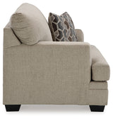 Stonemeade Sofa, Loveseat, Chair and Ottoman in Taupe from Ashley Furniture - Luna Furniture