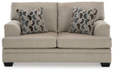 Stonemeade Sofa, Loveseat, Chair and Ottoman in Taupe from Ashley Furniture - Luna Furniture