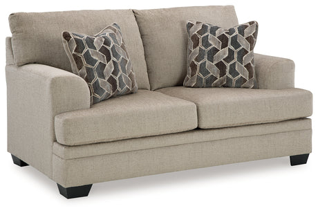 Stonemeade Sofa, Loveseat, Chair and Ottoman in Taupe from Ashley Furniture - Luna Furniture