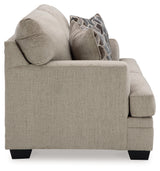 Stonemeade Sofa, Loveseat, Chair and Ottoman in Taupe from Ashley Furniture - Luna Furniture
