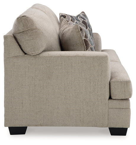 Stonemeade Sofa, Loveseat, Chair and Ottoman in Taupe from Ashley Furniture - Luna Furniture