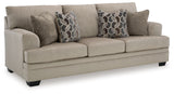 Stonemeade Sofa, Loveseat, Chair and Ottoman in Taupe from Ashley Furniture - Luna Furniture