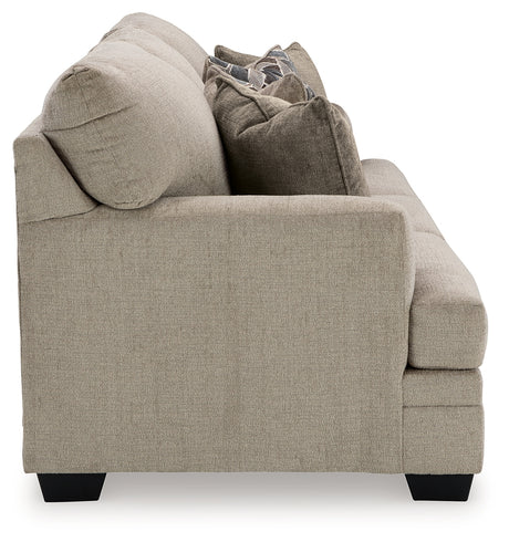 Stonemeade Sofa, Loveseat, Chair and Ottoman in Taupe from Ashley Furniture - Luna Furniture