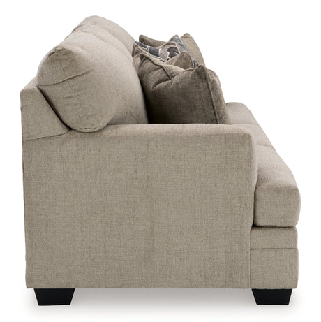 Stonemeade Sofa, Loveseat, Chair and Ottoman in Taupe from Ashley Furniture - Luna Furniture
