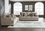Stonemeade Sofa, Loveseat, Chair and Ottoman in Taupe from Ashley Furniture - Luna Furniture