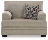 Stonemeade Sofa, Loveseat, Chair and Ottoman in Taupe from Ashley Furniture - Luna Furniture