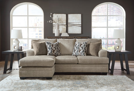 Stonemeade Taupe Sofa Chaise and Oversized Chair from Ashley - Luna Furniture