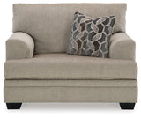 Stonemeade Taupe Sofa Chaise and Oversized Chair from Ashley - Luna Furniture