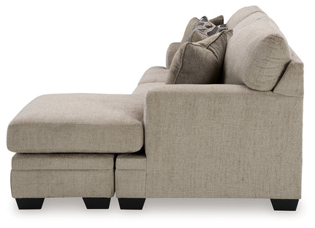 Stonemeade Taupe Sofa Chaise and Recliner from Ashley - Luna Furniture