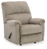 Stonemeade Taupe Sofa Chaise and Recliner from Ashley - Luna Furniture