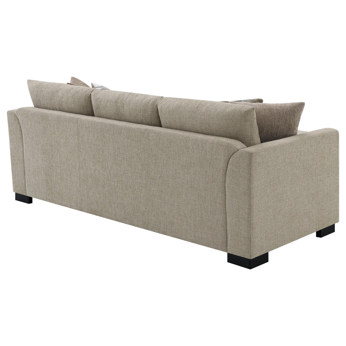 Storey Camel Upholstered Sleeper Sectional Chaise Sofa from Coaster - Luna Furniture