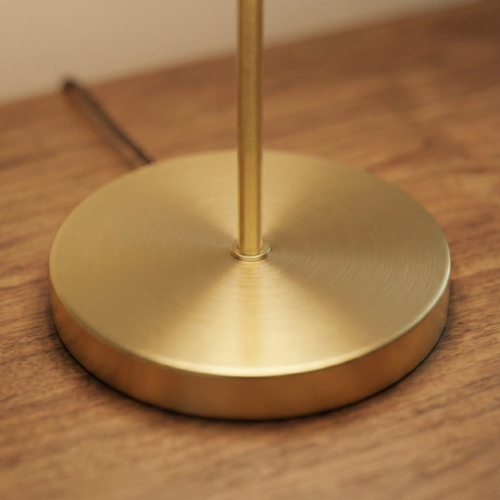 Stratos Table Lamp - Black outer - White inner from Ashcroft Furniture - Luna Furniture