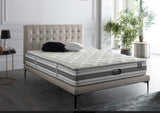 Stratton Bell Basic Cream King Platform Bed from Bellona - Luna Furniture