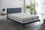 Stratton Bell Basic Navy King Platform Bed from Bellona - Luna Furniture