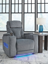 Studio Cave Steel Power Recliner from Ashley - Luna Furniture