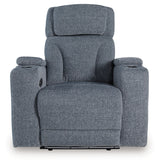 Studio Cave Steel Power Recliner from Ashley - Luna Furniture