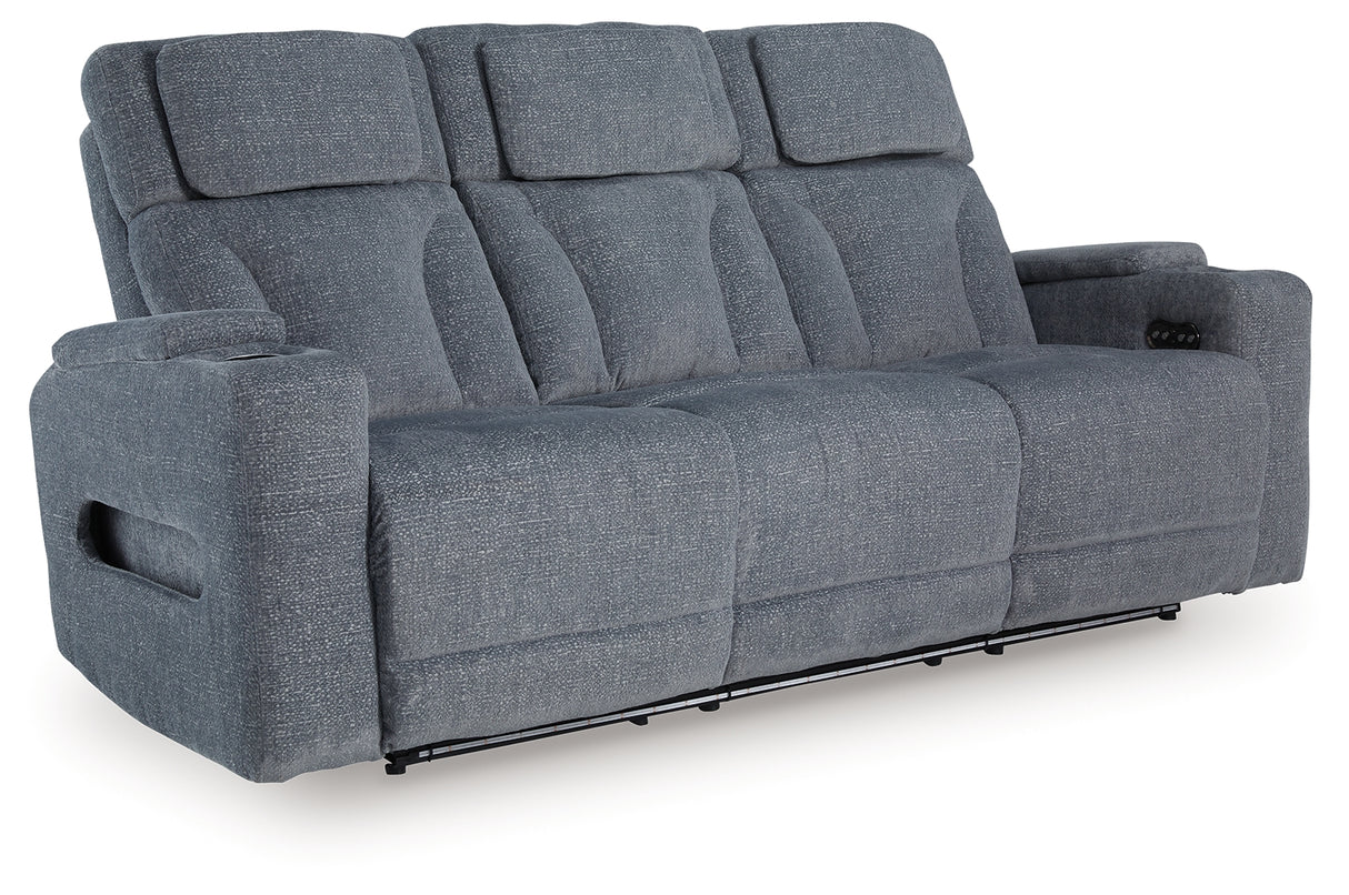 Studio Cave Steel Power Reclining Sofa from Ashley - Luna Furniture