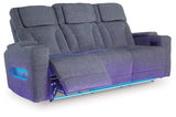 Studio Cave Steel Power Reclining Sofa from Ashley - Luna Furniture