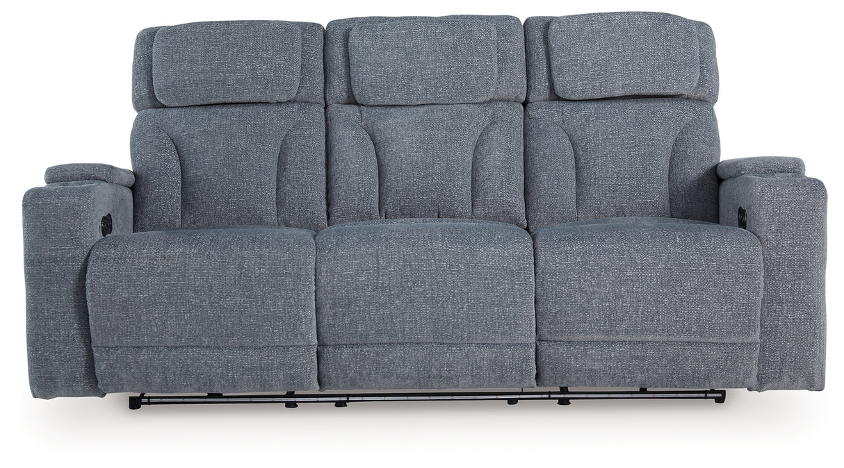 Studio Cave Steel Power Reclining Sofa from Ashley - Luna Furniture