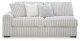 Stupendous Alloy 3-Piece Sectional and Oversized Chaise from Ashley - Luna Furniture