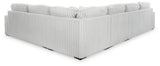 Stupendous Alloy 4-Piece Sectional with Ottoman from Ashley - Luna Furniture