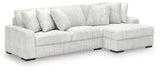 Stupendous Alloy 2-Piece RAF Chaise Sectional from Ashley - Luna Furniture