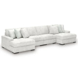 Stupendous Alloy 4-Piece Double Chaise Sectional from Ashley - Luna Furniture