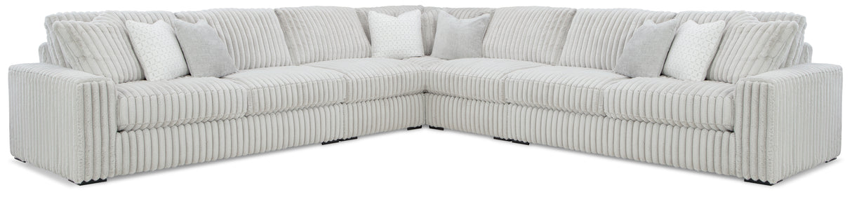 Stupendous Alloy 5-Piece Sectional from Ashley - Luna Furniture