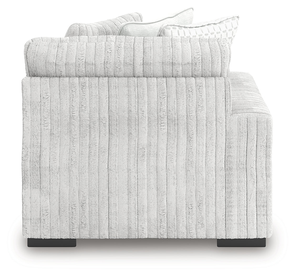 Stupendous Alloy Left-Arm Facing Corner Chaise from Ashley - Luna Furniture