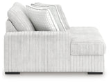 Stupendous Alloy Left-Arm Facing Corner Chaise from Ashley - Luna Furniture