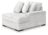 Stupendous Alloy Right-Arm Facing Corner Chaise from Ashley - Luna Furniture