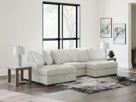 Stupendous Alloy Right-Arm Facing Corner Chaise from Ashley - Luna Furniture