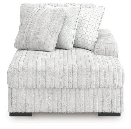 Stupendous Alloy Right-Arm Facing Corner Chaise from Ashley - Luna Furniture