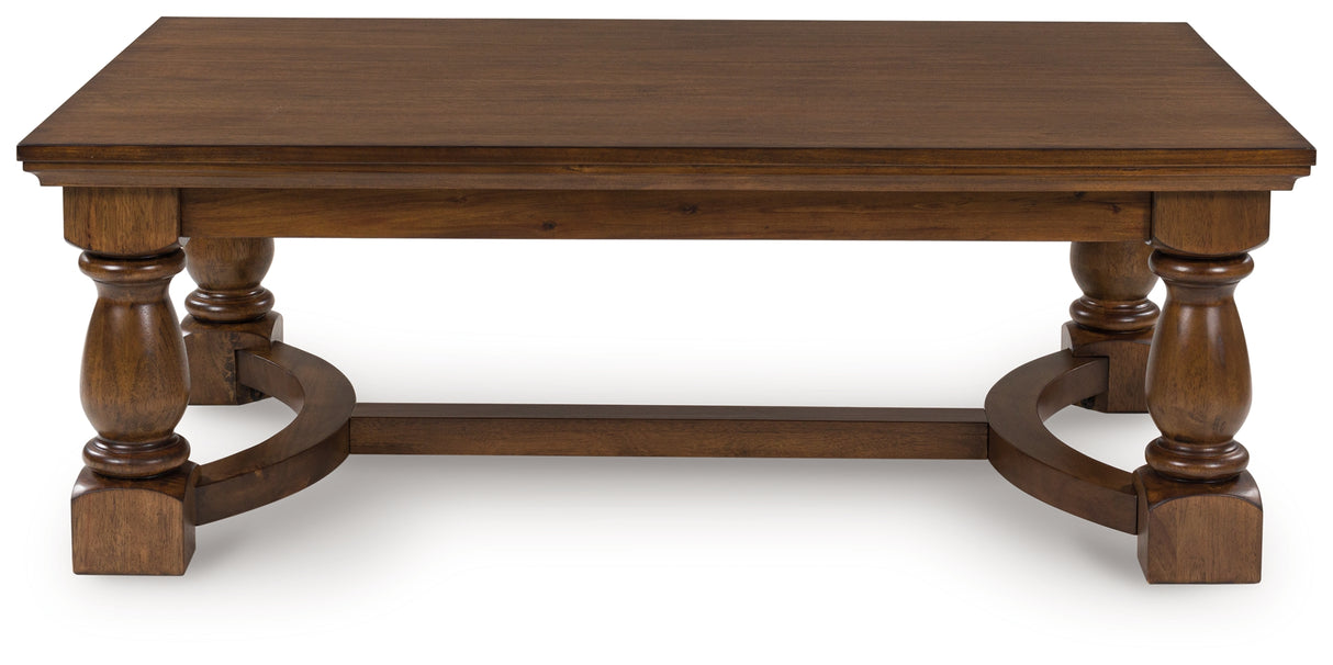 Sturlayne Brown Coffee Table from Ashley - Luna Furniture