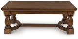 Sturlayne Brown Coffee Table from Ashley - Luna Furniture